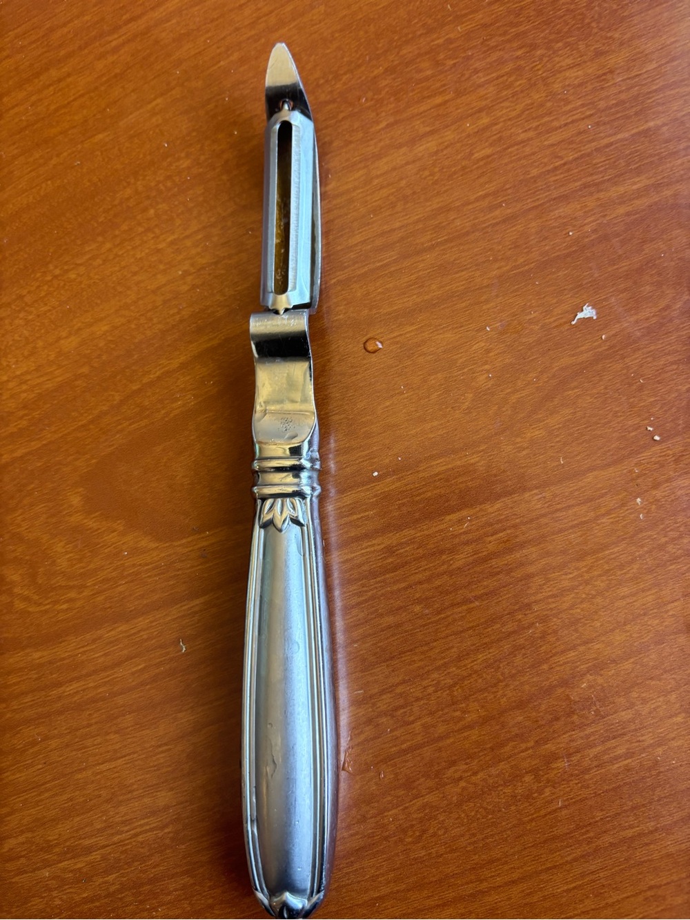 Princess House Stainless Steel Vegetable Peeler - Silver